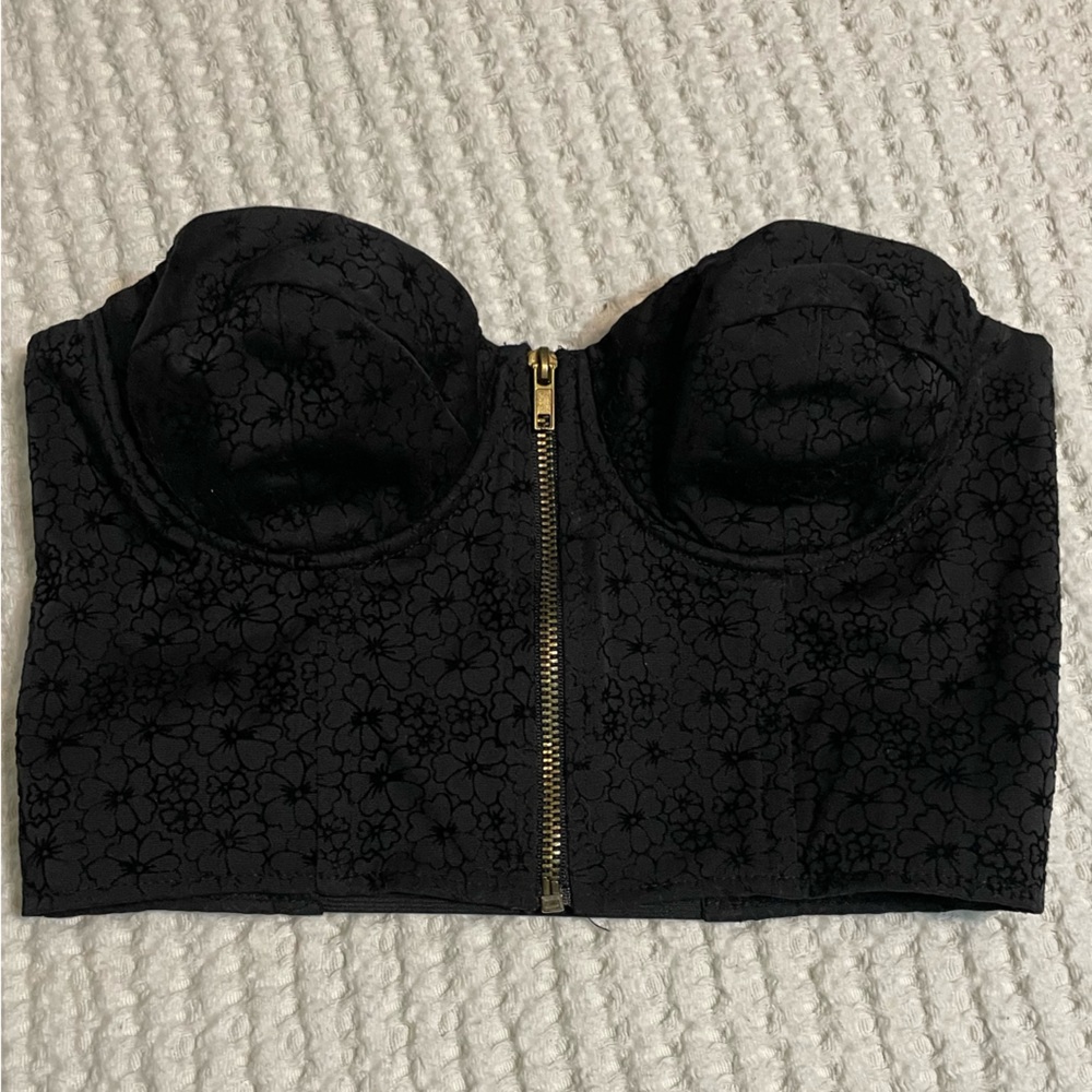 Top shop strapless top✨